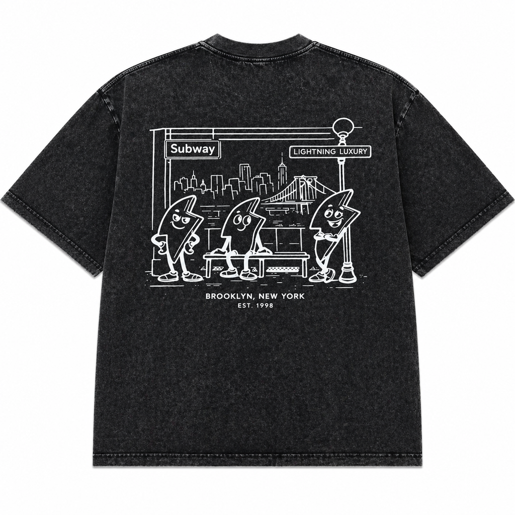 Oversized T shirt - Black