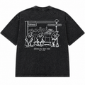 Oversized T shirt - Black
