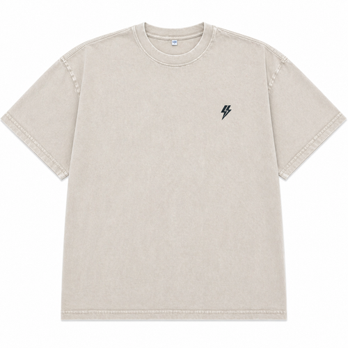 Oversized T shirt - Beigh