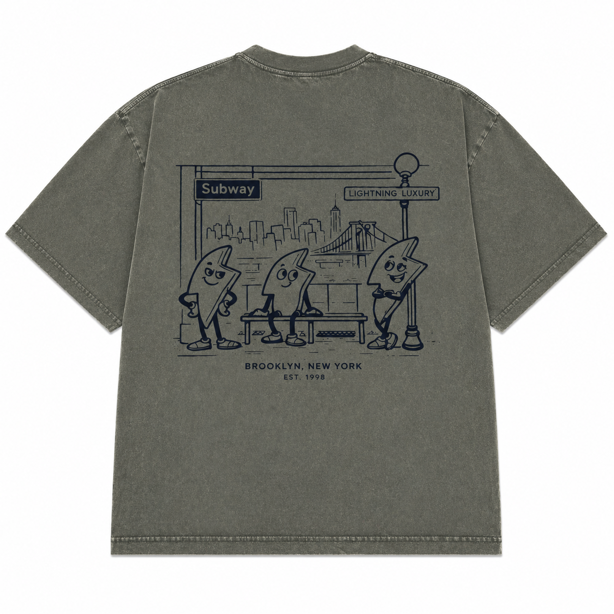 Oversized T shirt - Dark Green